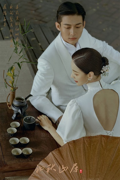 室外工笔画